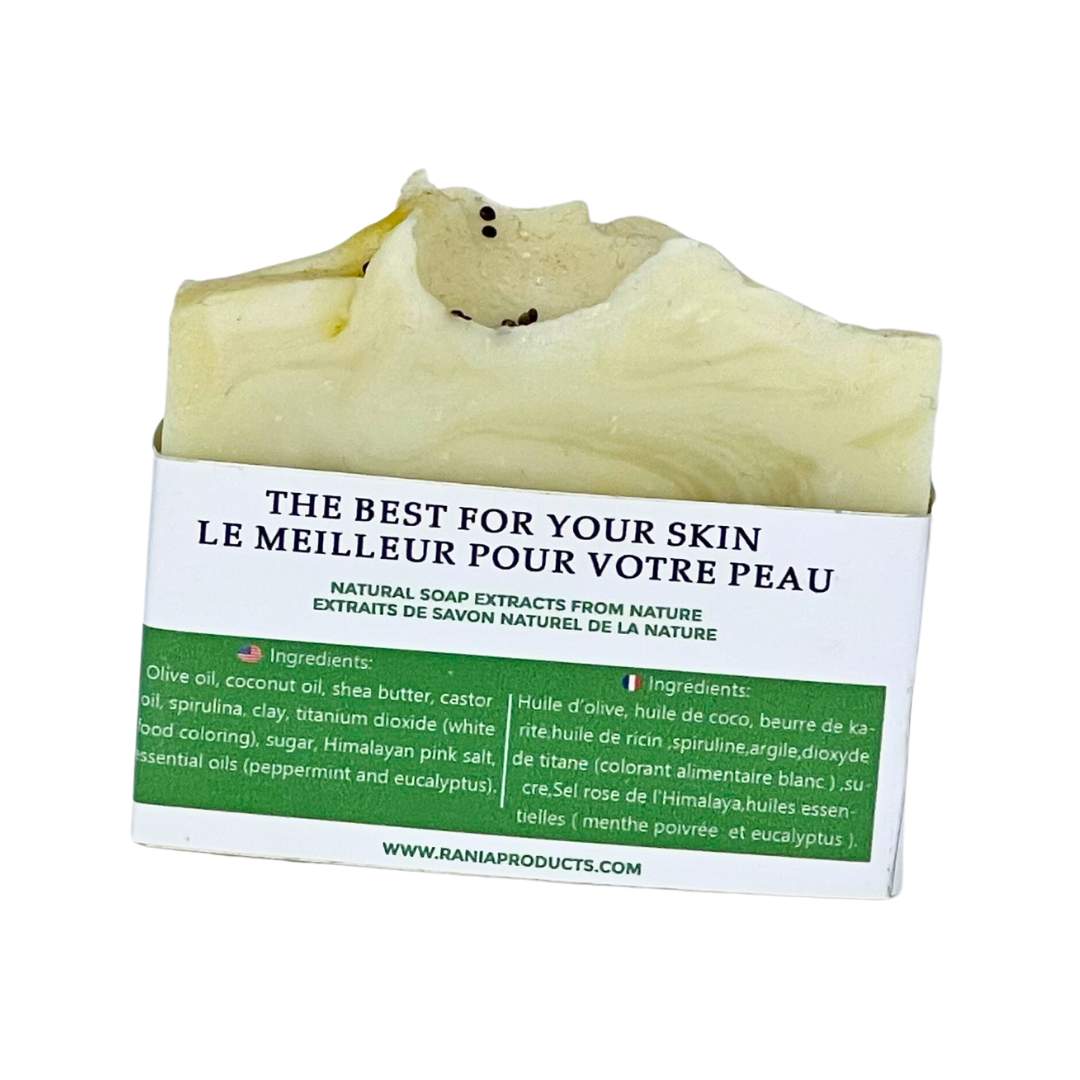 Savon à la Spiruline Savon à la Spiruline