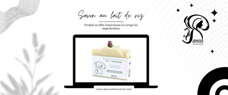 Savon au lait de riz, savon naturel lait de riz, lait de riz savon