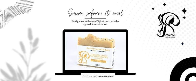 Savon Safran au Miel 