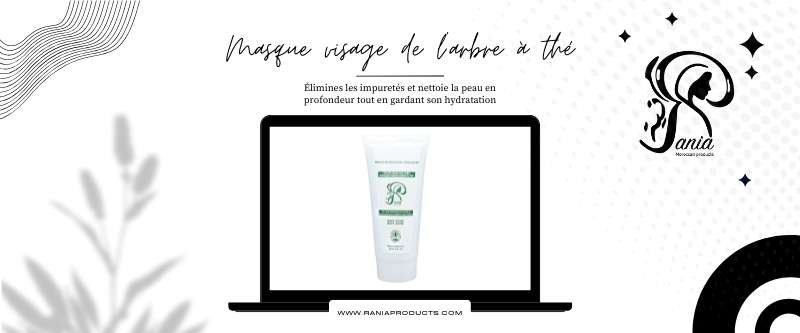 Masque visage de l'arbre à thé