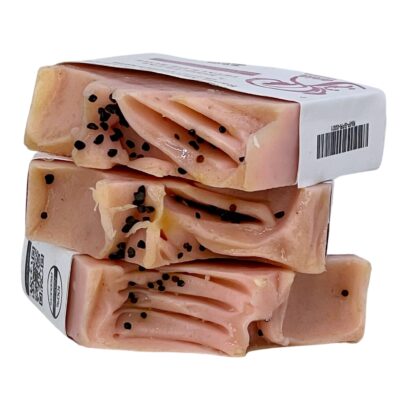 savon naturel rose